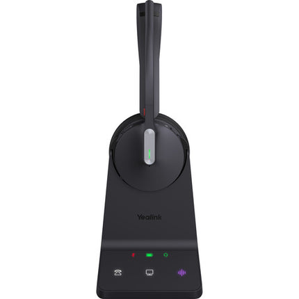 Yealink WH64 Auriculares Inalámbricos Dobles DECT Bluetooth 32 Horas Batería Base Incluida