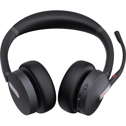 Yealink WH64 Auriculares Inalámbricos Dobles DECT Bluetooth 32 Horas Batería Base Incluida