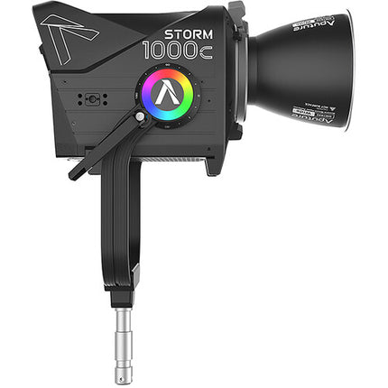 Aputure STORM 1000c Kit Cine con Luz LED Monolight Fresnel 15-45° Barndoor