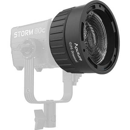 Aputure CF4 Fresnel para STORM 80c con ángulo variable 15-40° y estuche