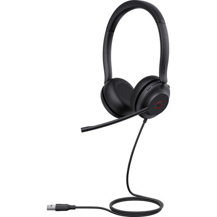 Yealink UH35 Auriculares USB Estéreo con micrófono Dual y estuche