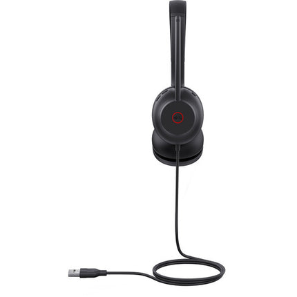 Yealink UH35 Auriculares USB Estéreo con micrófono Dual y estuche