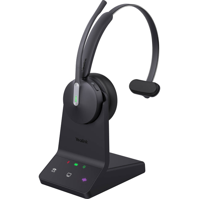 Yealink WH64 Mono Auricular Inalámbrico DECT Bluetooth 26 Horas con Base de Carga