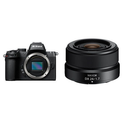 Nikon Z50 II Cámara sin Espejo 20.9MP Vídeo 4K UHD 24mm f1.7