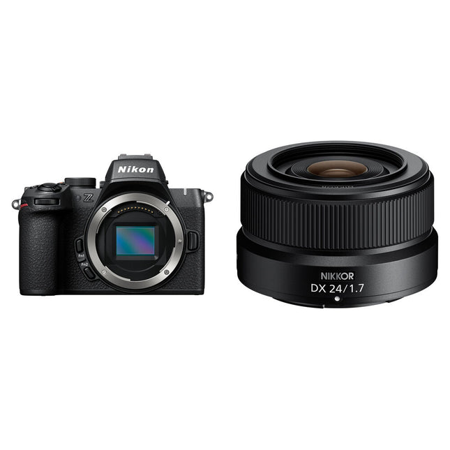 Nikon Z50 II Cámara sin Espejo 20.9MP Vídeo 4K UHD 24mm f1.7
