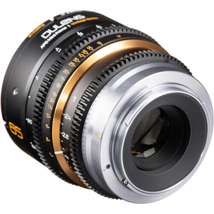 Dulens APO Mini Prime 85mm T2.4 Lente para Canon EF Filtro 72mm