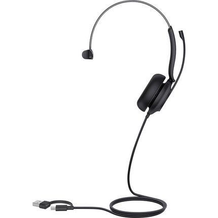 Yealink UH35 Mono Auricular USB Auricular Monoaural 35mm Micrófonos Cancelación Ruido Estuche Transporte