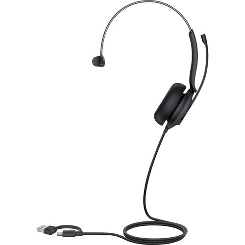 Yealink UH35 Mono Auricular USB Auricular Monoaural 35mm Micrófonos Cancelación Ruido Estuche Transporte