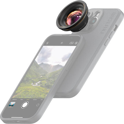 ShiftCam LensUltra Objetivo Gran Angular 16mm Foco Mínimo 2.7" Accesorios Incluidos