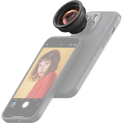 ShiftCam LensUltra 60mm Teleobjetivo 2x a 5x Funda Limpieza y Lápiz