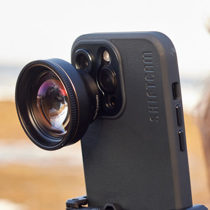 ShiftCam LensUltra 60mm Teleobjetivo 2x a 5x Funda Limpieza y Lápiz