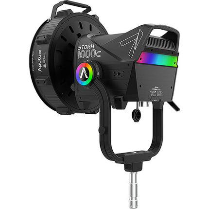 Aputure CF12 Fresnel para luces STORM 1000c 1200x ángulo ajustable 15-45° con estuche de transporte