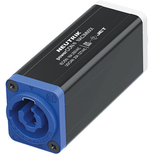 Neutrik NAC3MMXX Acoplador powerCON para cables IEC 60320-1 sistema giro bloqueo