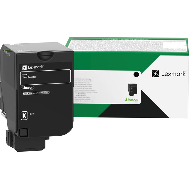 Cartucho de tóner negro Lexmark Return Program 5000 páginas para impresora láser color