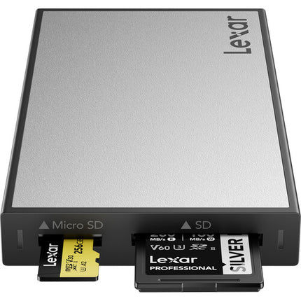 Lexar Professional Workflow UHS-II Lector de Tarjetas SD y microSD USB-C 10 Gb/s