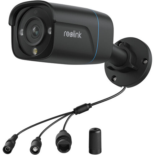 Reolink P330 8MP Cámara Bullet Exterior 4K 100' Visión Nocturna 2-Pack