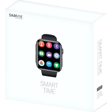 Samvix SmartTime Reloj MP3 64GB Bluetooth Grabadora Altavoz Integrado