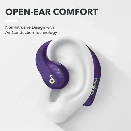Soundcore by Anker AeroFit Pro Auriculares Abiertos con Driver 16.2mm y Estuche de Carga