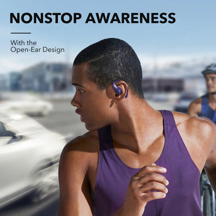 Soundcore by Anker AeroFit Pro Auriculares Abiertos con Driver 16.2mm y Estuche de Carga