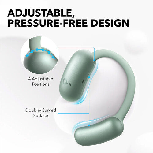 Soundcore by Anker AeroFit 2 Auriculares Abiertos Inalámbricos Verdes 42 Horas IP55