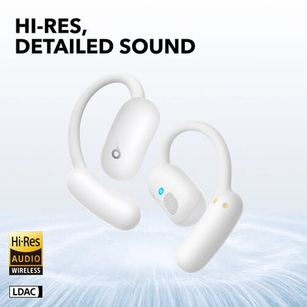 Soundcore by Anker AeroFit 2 Auriculares Abiertos Inalámbricos Blanco 42 Horas Reproducción IP55