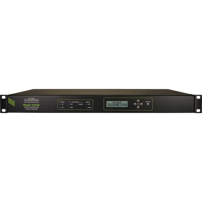Studio Technologies Model 5422A-02 Mezclador Audio Dante 64 Canales 3 Ethernet