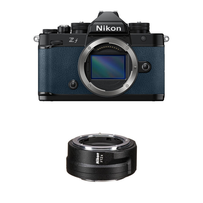 Nikon Zf Cámara Sin Espejo con Adaptador FTZ II Sensor 24.5MP y Video 4K