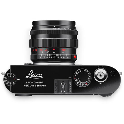 Leica M11 Cámara de telémetro 60MP Full Frame con memoria interna 64GB Glossy Black