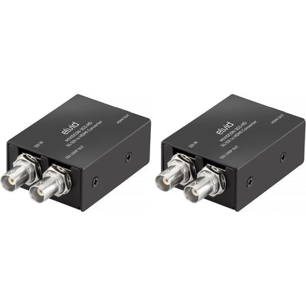 Elvid 3G-SDI a HDMI Micro Convertidor de Video 2-Pack 1080p60 USB