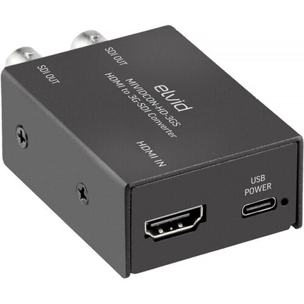 Elvid HDMI a 3G-SDI Convertidor de Video Micro 1080p60 Metal 2-Pack