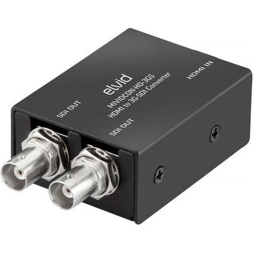 Elvid HDMI a 3G-SDI Convertidor de Video Micro 1080p60 Metal 2-Pack