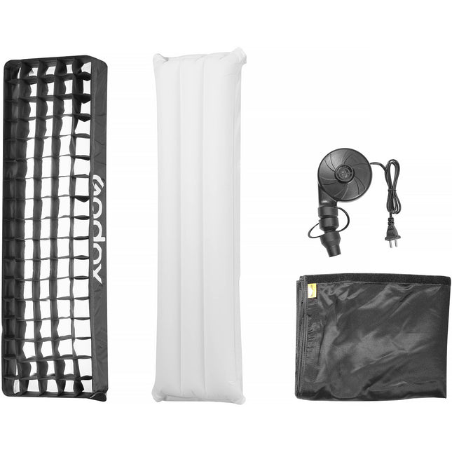 Godox Air Softbox Inflable para Luz LED Flexible F200SR con Bomba Electrica y Bolsa de Almacenaje