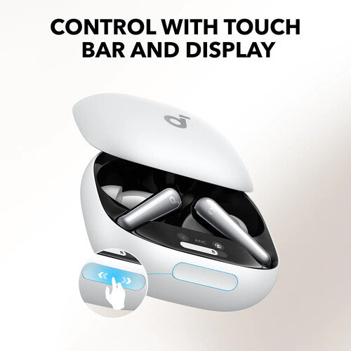 Soundcore by Anker Liberty 4 Pro Auriculares Inalámbricos Cancelación Activa de Ruido 10.5mm Woofer y Estuche de Carga