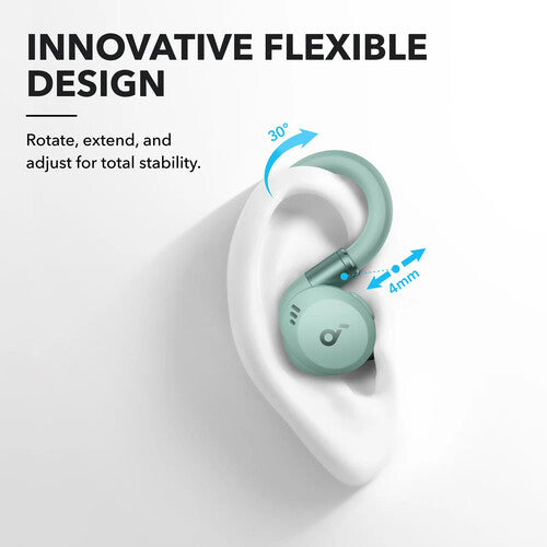 Soundcore by Anker Sport X20 Auriculares Deportivos Inalámbricos 48H IP68 Verde