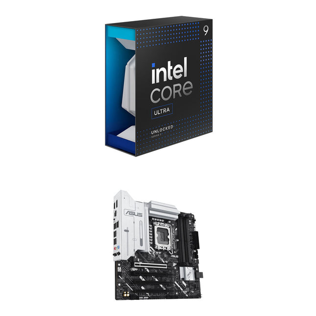 Intel Core Ultra 9 285K Procesador 24 Núcleos 3.7 GHz y Placa Base ASUS PRIME Z890M-PLUS WIFI M-ATX
