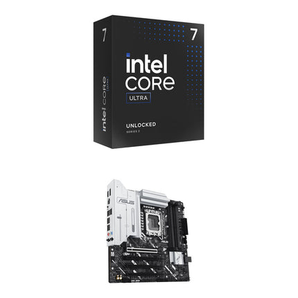 Intel Core Ultra 7 265K 20 Cores 3.9 GHz Kit Placa Base ASUS PRIME Z890M-PLUS WIFI M-ATX