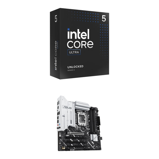 Intel Core Ultra 5 245K Procesador 14 núcleos 4.2 GHz y Placa base ASUS PRIME Z890M-PLUS WIFI M-ATX