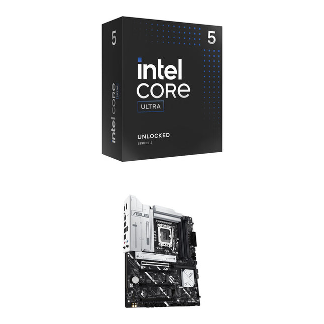Intel Core Ultra 5 245K Procesador 14 Núcleos 4.2 GHz Kit Placa Base ASUS PRIME Z890-P WIFI ATX