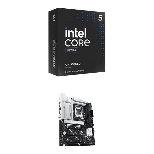Intel Core Ultra 5 245KF Procesador 14 Núcleos ASUS PRIME Z890-P WIFI Placa Madre ATX