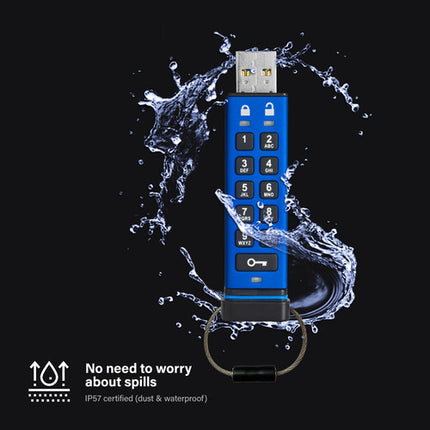 Istorage 8GB datashur Pro USB 3.0 Memoria USB Encriptada con AES 256 Bit