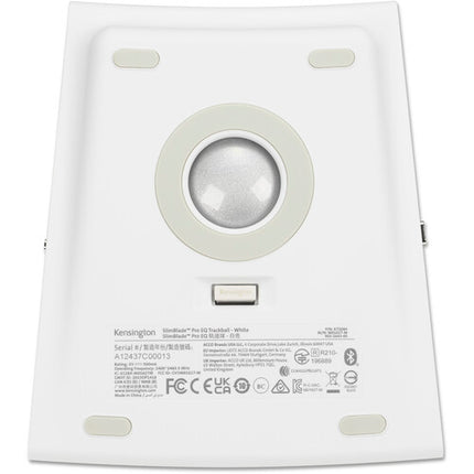 Kensington SlimBlade Pro EQ Trackball inalámbrico Bluetooth 1600 dpi 8 botones programables