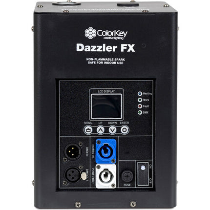 ColorKey Dazzler FX MKII Máquina de Chispas Frías Altura 15 pies Control Inalámbrico