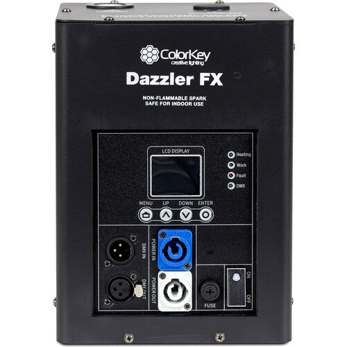 ColorKey Dazzler FX MKII Máquina de Chispas Frías Altura 15 pies Control Inalámbrico