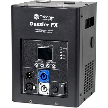 ColorKey Dazzler FX MKII Máquina de Chispas Frías Altura 15 pies Control Inalámbrico