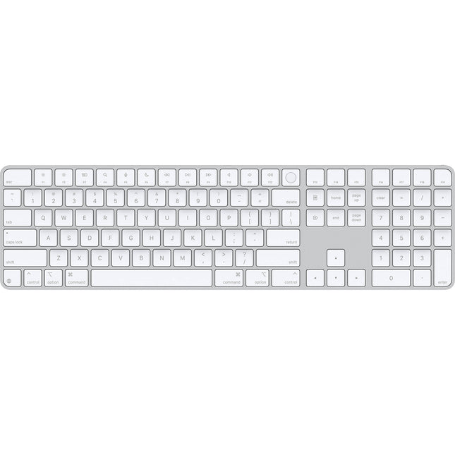 Apple Magic Keyboard con Touch ID Teclado Numérico y Puerto USB-C Blanco
