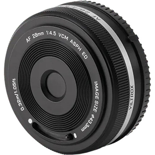 Viltrox AF 28mm f4.5 FE Objetivo Full Frame Ultradelgado Ligero Sony E