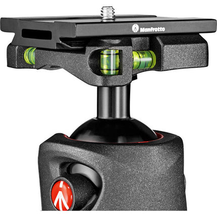 Manfrotto MT190X3 Trípode de Aluminio con Cabezal de Bola Magnesium 63 pulgadas 33 lb