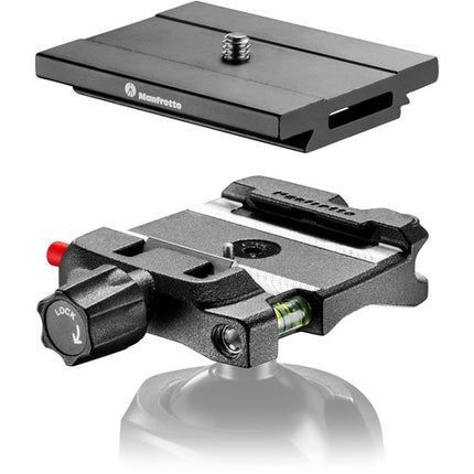 Manfrotto MT190X3 Trípode de Aluminio con Cabezal de Bola Magnesium 63 pulgadas 33 lb