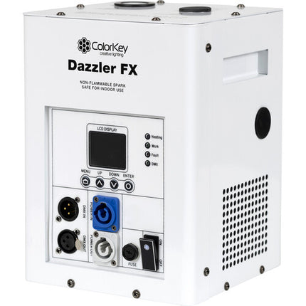 ColorKey Dazzler FX MK2 Máquina de Chispas Frías 2-Pack Altura 5-15 pies con Maletín