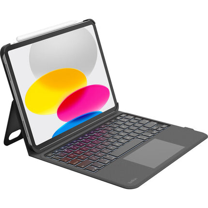 Belkin Keyboard Folio con Kickstand para iPad 10ª Gen Teclado Bluetooth Retroiluminado Piel Premium